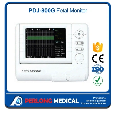 Fetal Monitor; Fetal Maternal Monitor Heart Rate Test with Ce Approved; Pdj-800g