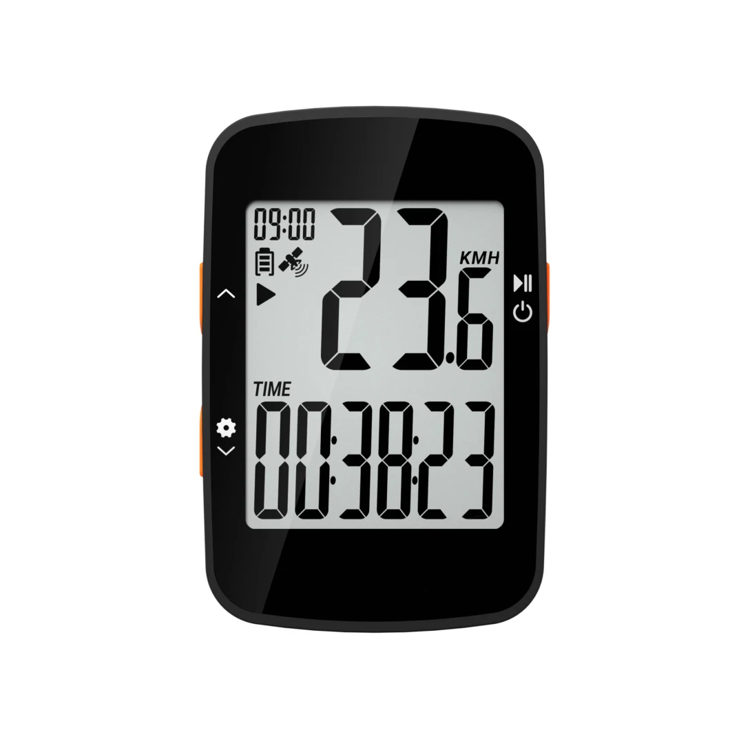 MIDONKEY China Best Selling Product Wireless GPS Android Google Maps Trip Cycle Speedometer Heartrate Electric Bicycle Computer