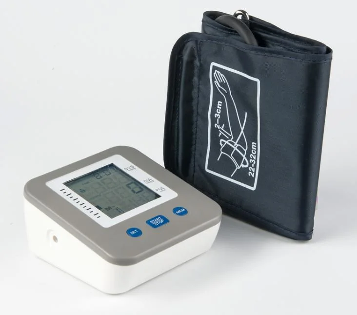 Hot Selling Arm Type Voice Broadcast Electronic Sphygmomanometer Heart Rate Blood Pressure Monitor