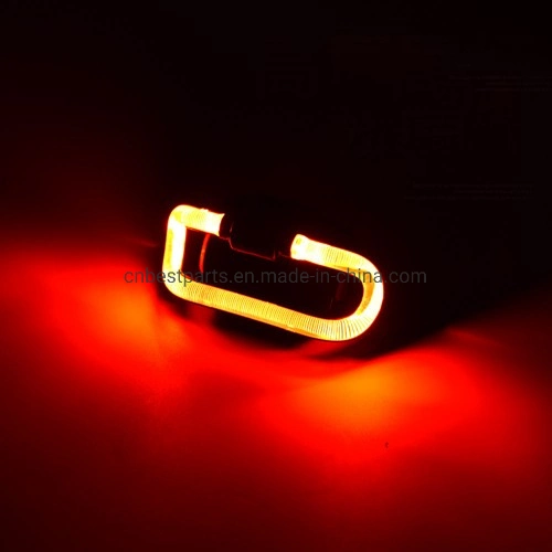 3modes Waterproof LED Bike Tail Light Bicycle Taillights for Outdoor Riding Warning Lights