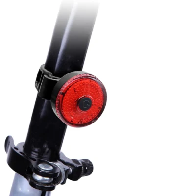 Luz trasera de bicicleta redonda Mini LED Luz trasera de bicicleta Faro USB COB Luz trasera Ipx-4 Batería impermeable Ciclo de antorcha Faros delanteros USB Pernos Bl20884