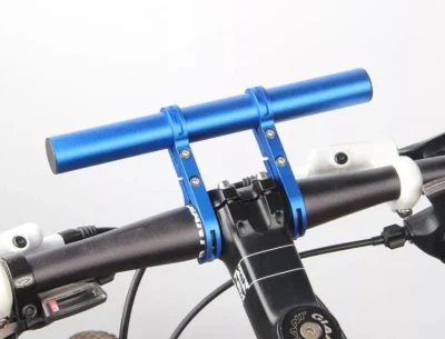 Extensor de manillar de bicicleta de aleación para computadora de bicicleta ligera