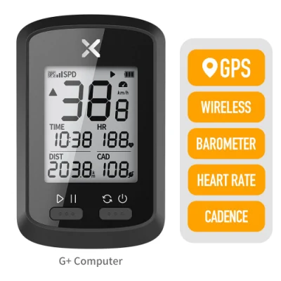 Xoss G G + GPS inalámbrico ciclo odómetro bicicleta de carretera LCD Digital Cateye velocímetro G Plus ordenador de bicicleta para bicicletas MTB ciclo