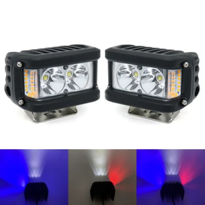 Universal todoterreno conducción LED trabajo 25W tractores luces LED Flash LED trabajo luz bicicleta motocicleta LED faro