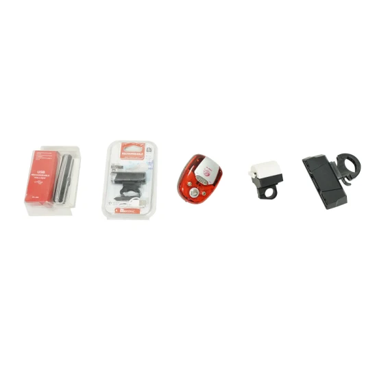 Accesorio para bicicleta, pieza para bicicleta, recargable, multimodo, USB, LED, luz trasera delantera con tiempo de ejecución de 6 horas